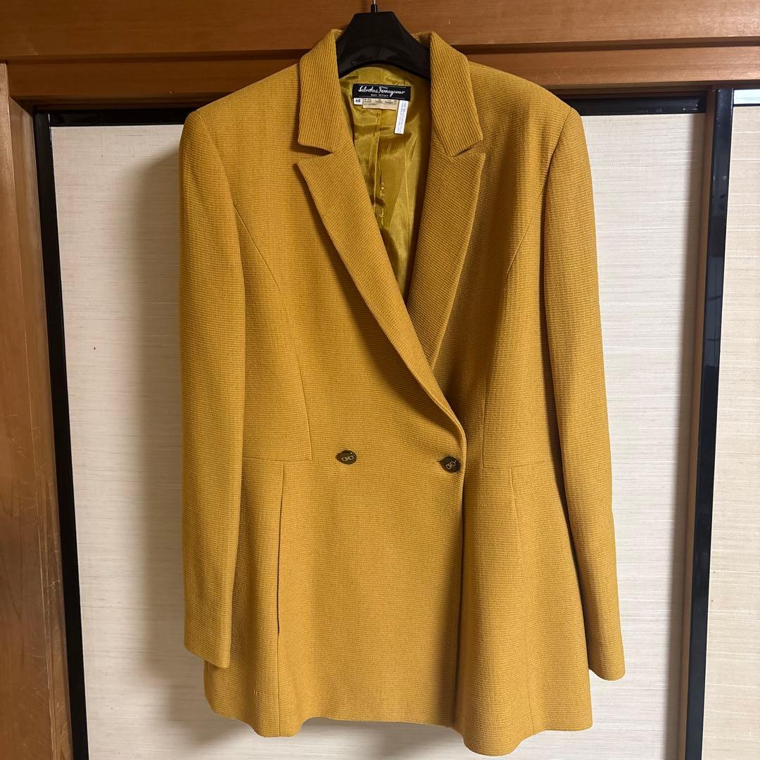 Salvatore Ferragamo テーラードジャケット 46