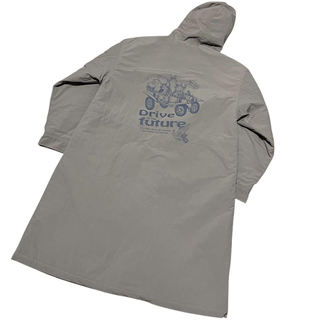 トーニー未使用 定価3万円 わちふぃーるど　ドライブ柄中綿コート　F