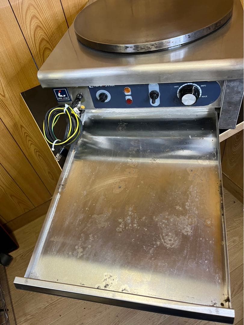 【動確済み】2019年 業務用 電気クレープ焼き器 PRO-40CRP-A 大阪