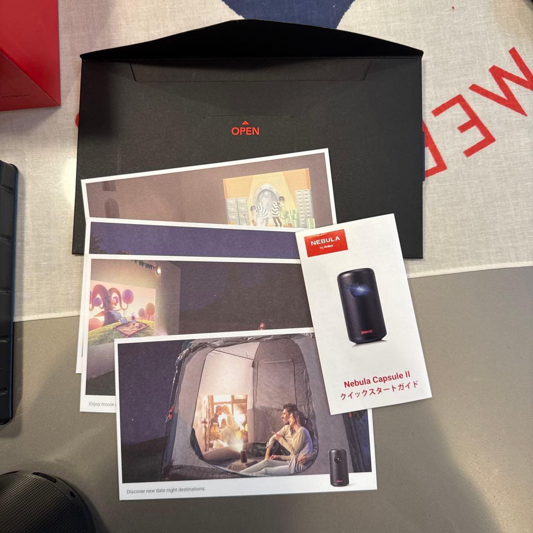 NEBULA CAPSULE II プロジェクター +専用ケース