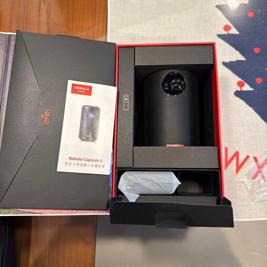 NEBULA CAPSULE II プロジェクター +専用ケース