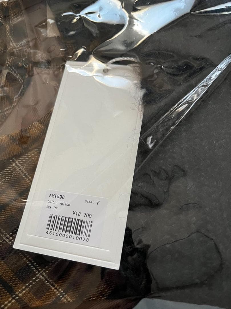 ワンピース andmary Mimi check set mini dress AM1596