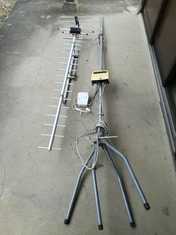 室外 アンテナ MASPRO UHF ブースター UB33N 電源部 WP6B