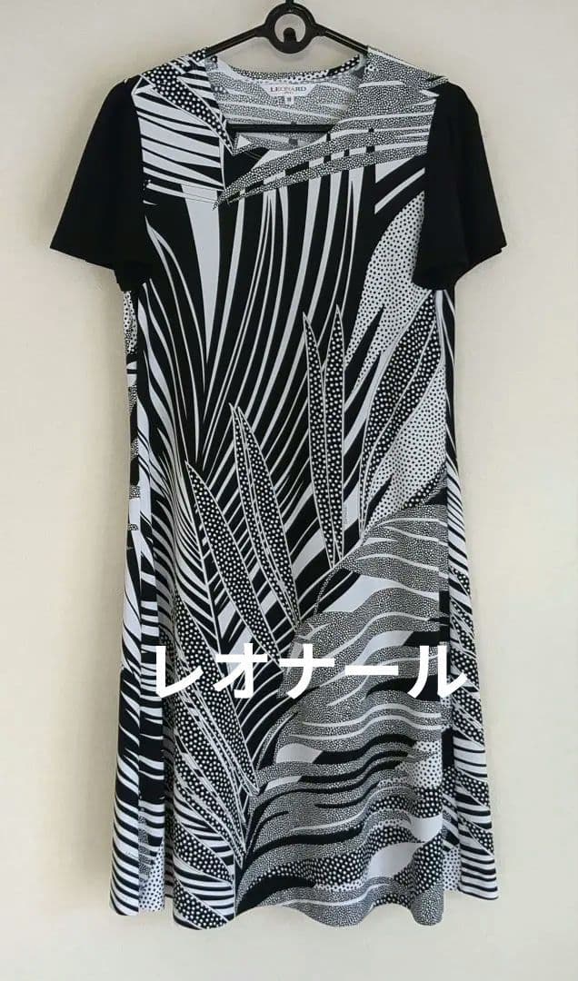 LEONARD 半袖ワンピース 38