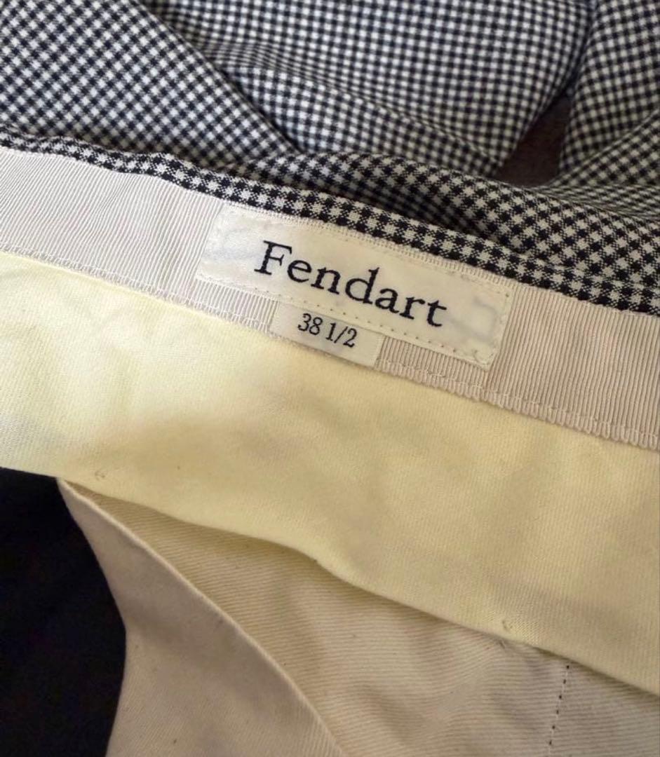 Fendart 別注 ANSNAM スラックス 千鳥格子magdalence