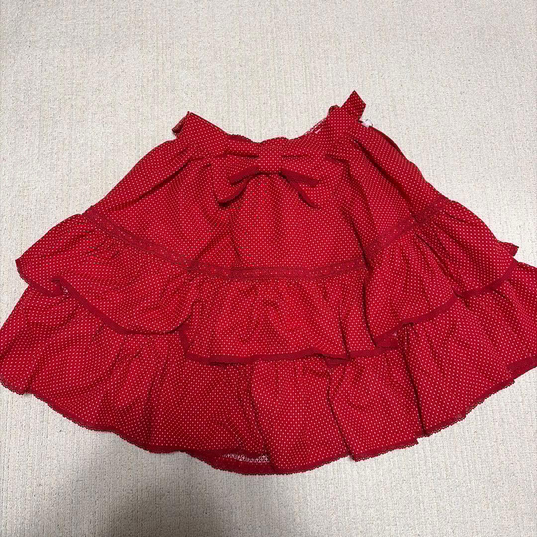 アンジェリックプリティ スカート ドット柄