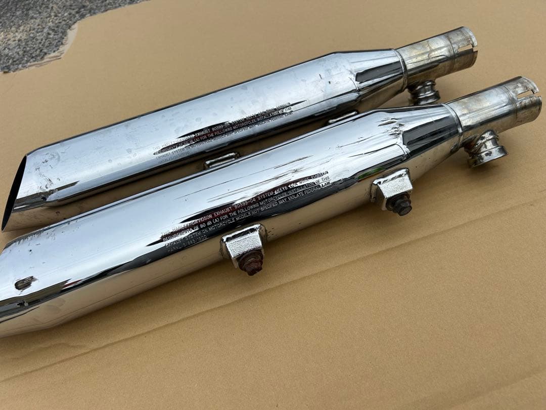 ハーレー　北米マフラー