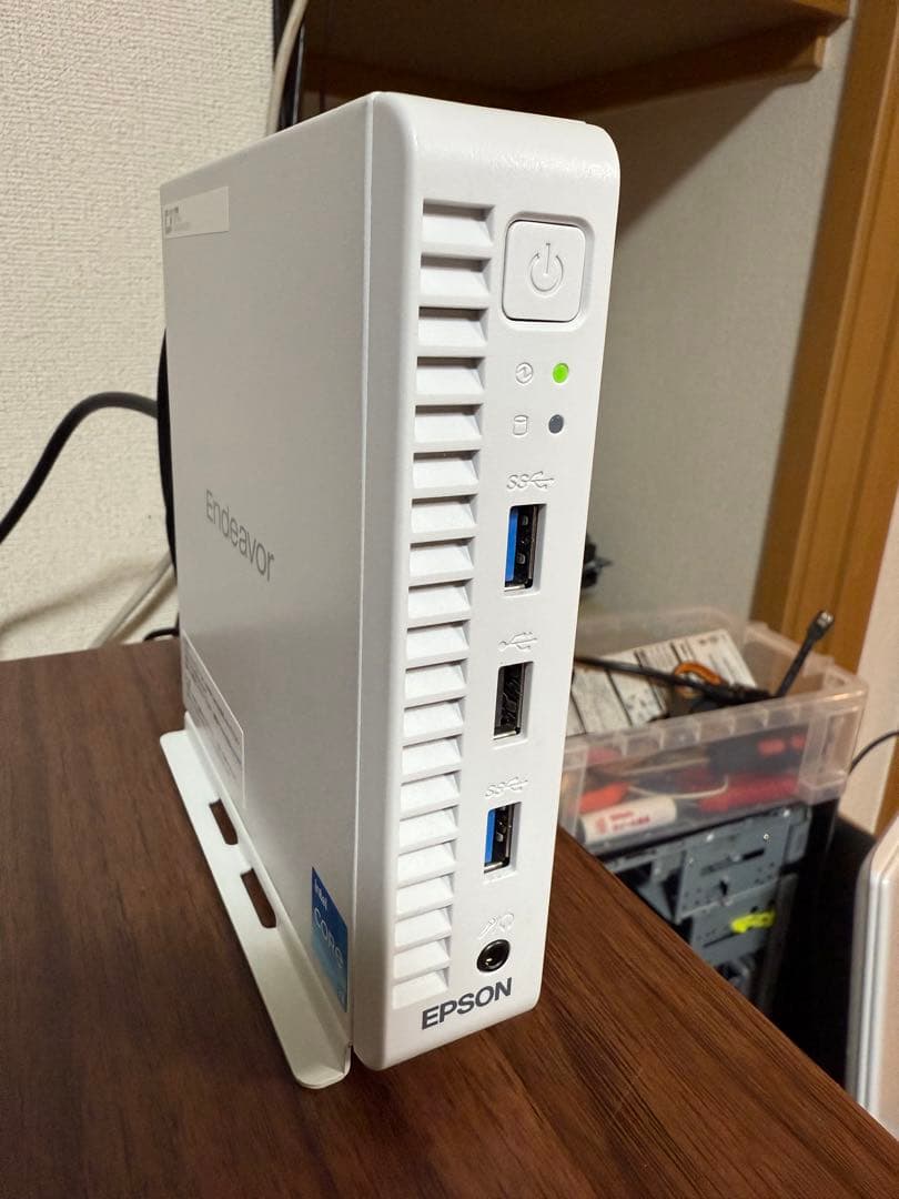 ミニPC Endeavor ST50 i3-1115G4/8GB/256GB