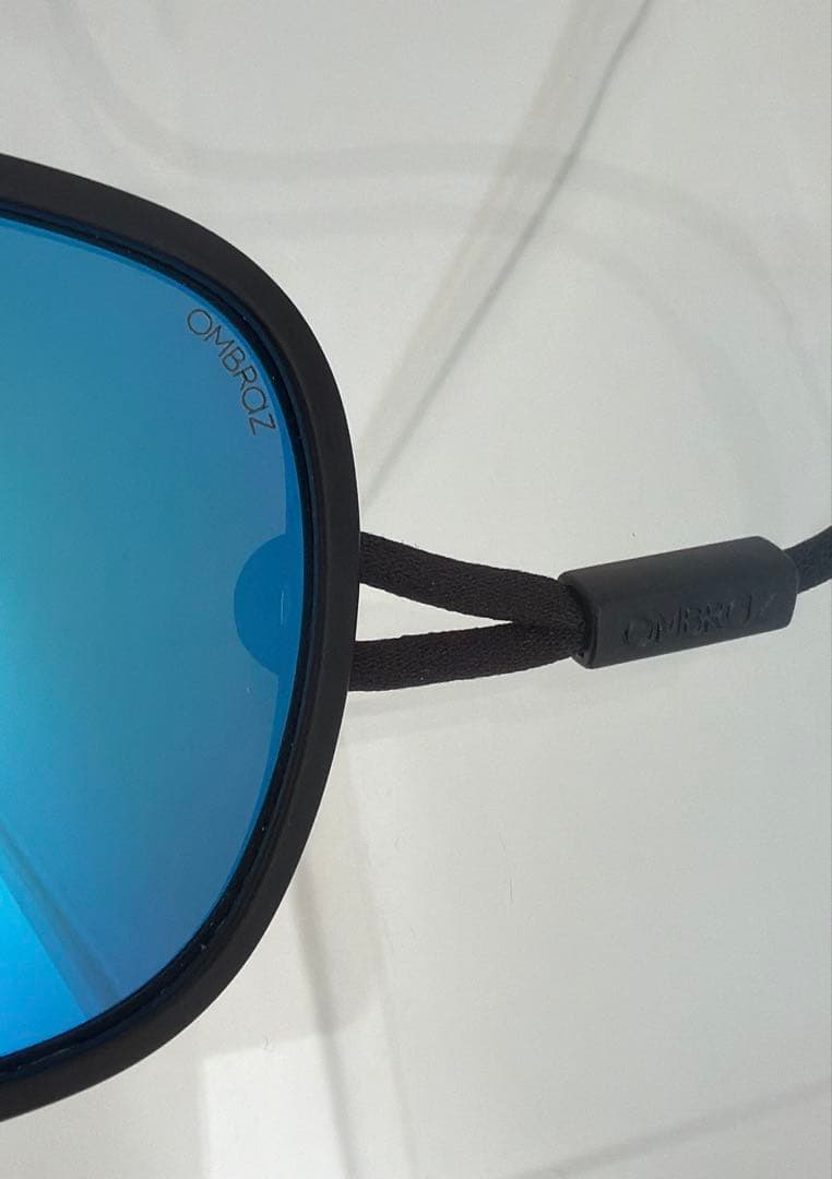 OMBRAZ LEGGERO CHARCOAL×BLUE MIRROR LENS