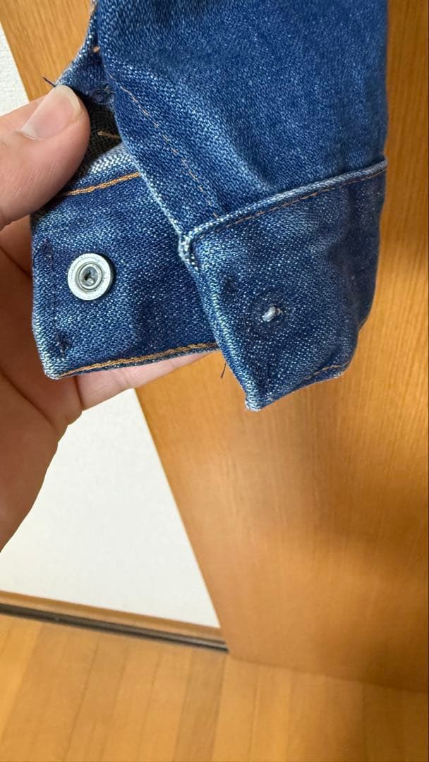 80s WRANGLER 126MJデニムジャケット44三角黒タグUSA製