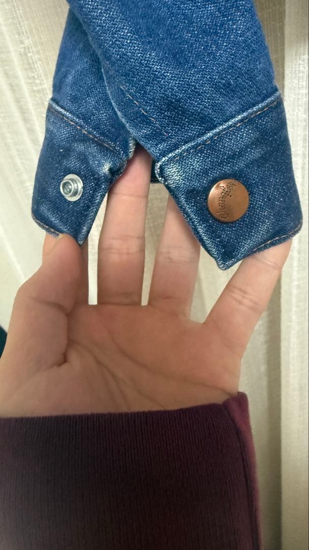 80s WRANGLER 126MJデニムジャケット44三角黒タグUSA製