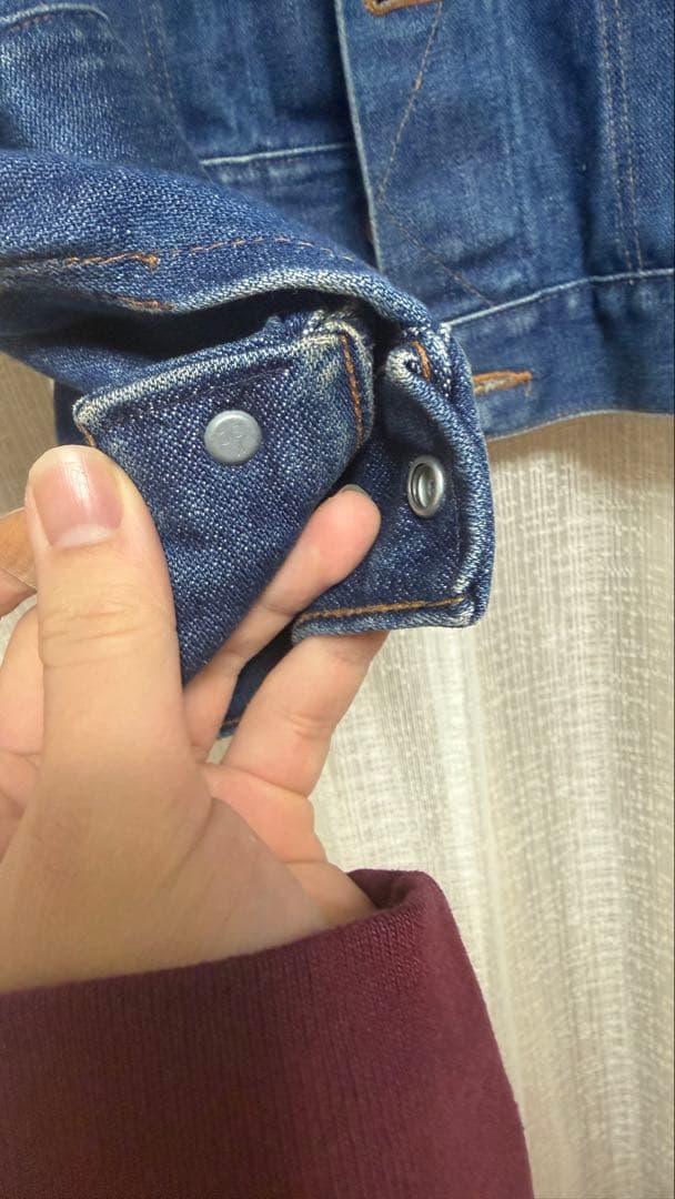 80s WRANGLER 126MJデニムジャケット44三角黒タグUSA製