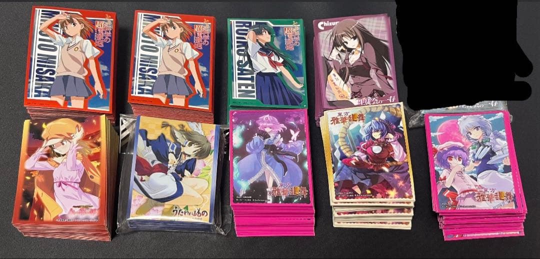 絶版 キャラクター スリーブ 9個セット