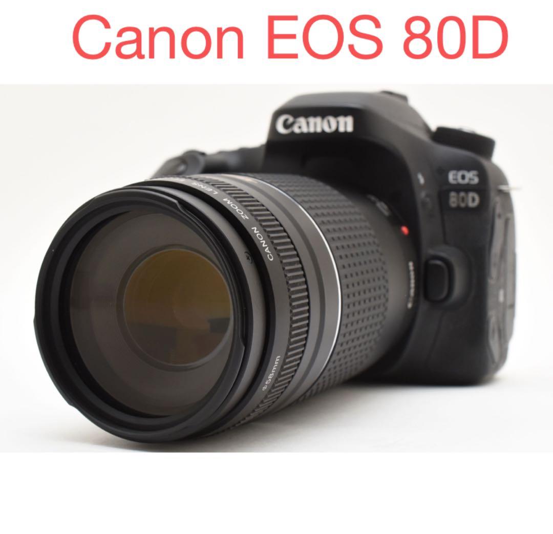 デジタル 一眼レフカメラ Canon EOS 80D標準レンズセット