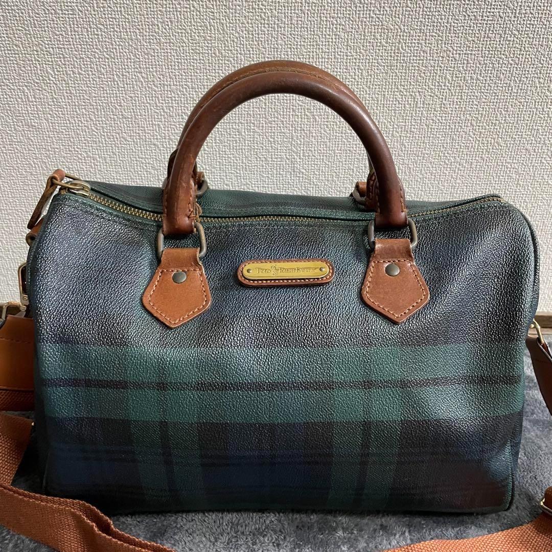 POLO Ralph Lauren ミニボストンバッグ　2WAY ショルダー