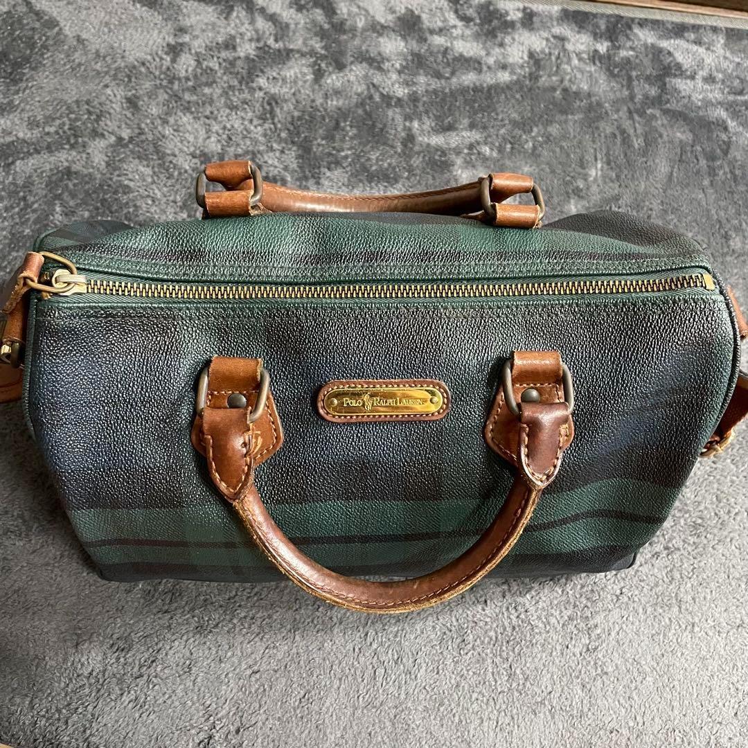 POLO Ralph Lauren ミニボストンバッグ　2WAY ショルダー