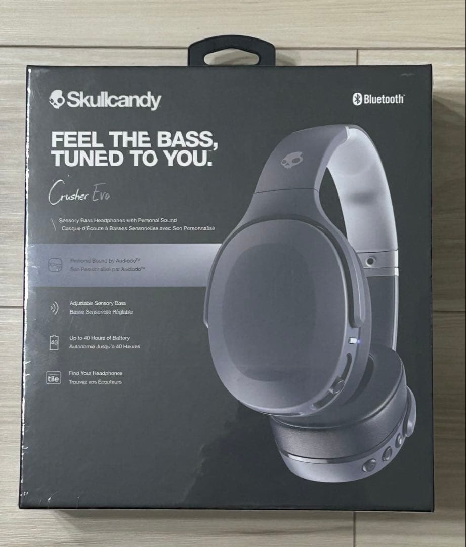 Skullcandy Crusher Evo ワイヤレスヘッドホン