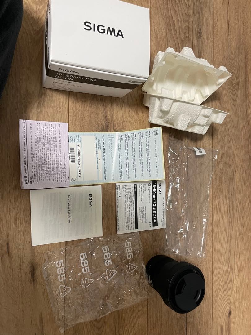 シグマ　18-50mm F2.8 DC DN [フジフイルム　xマウント]