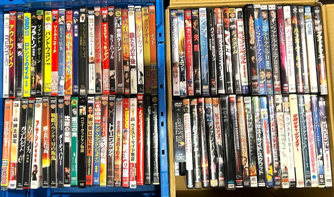 DVD（セル版） 洋画・アジア映画 160枚以上 まとめ売り/3割くらい未開封