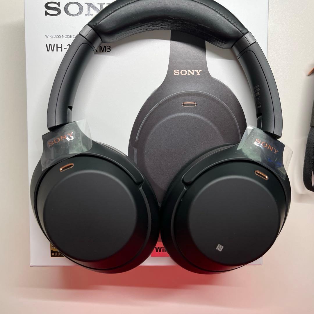 【箱付き】SONY WH-1000XM3 ワイヤレスヘッドホン ブラック