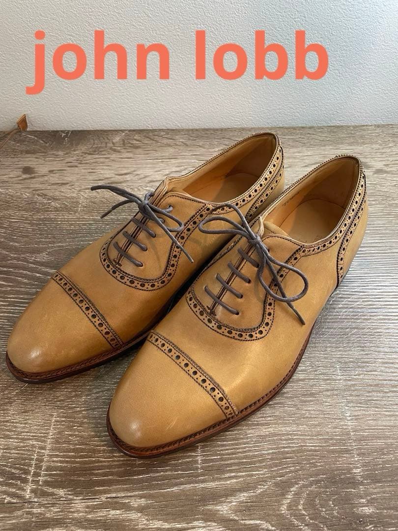 新品John Lobb アデレードレザー シューズ 8E 8695 オールデン