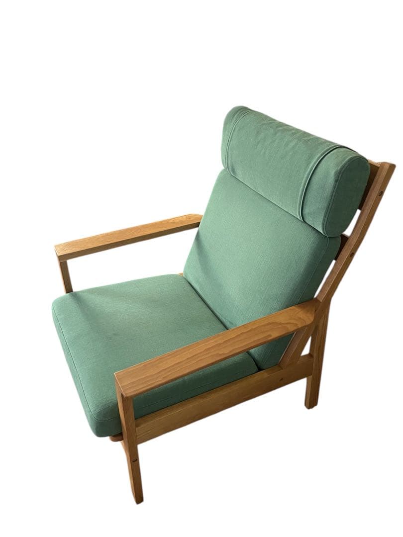 karf / カーフ　トリムプラス 1シート ハイバックソファ　グリーン色　美品