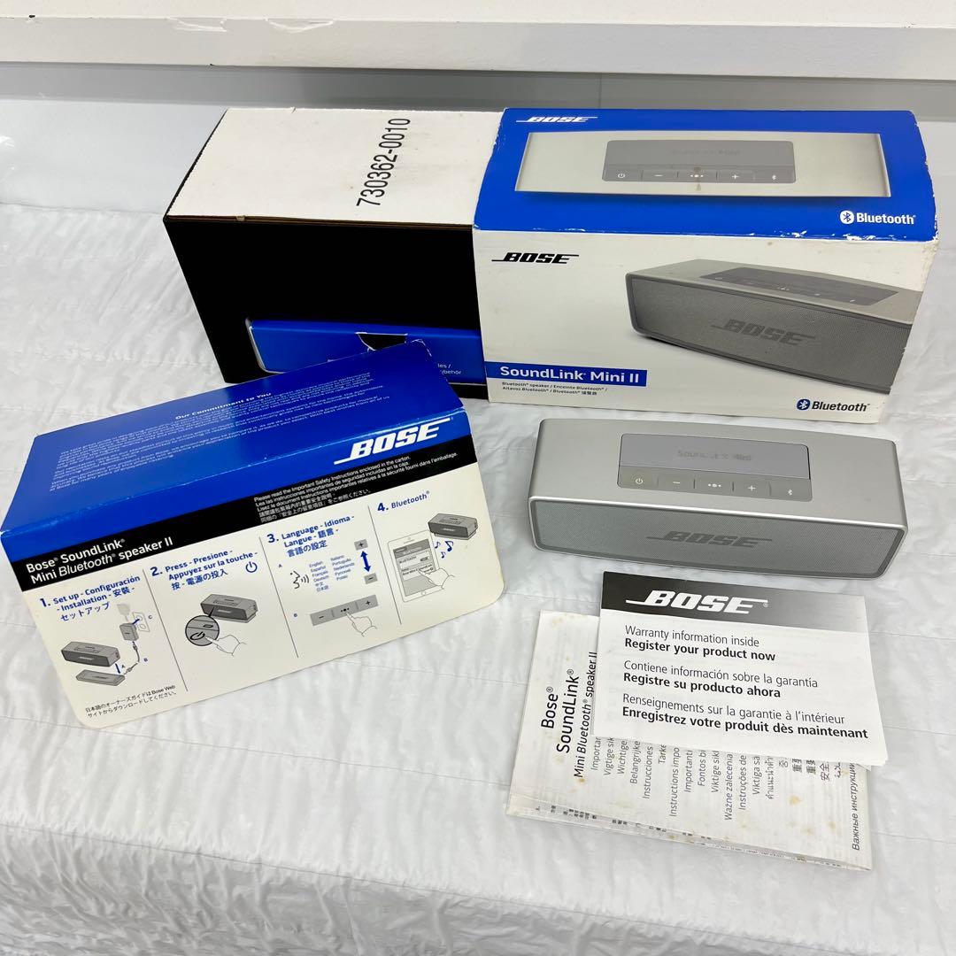 BOSE SoundLink Mini II 動作確認済 箱汚れあり