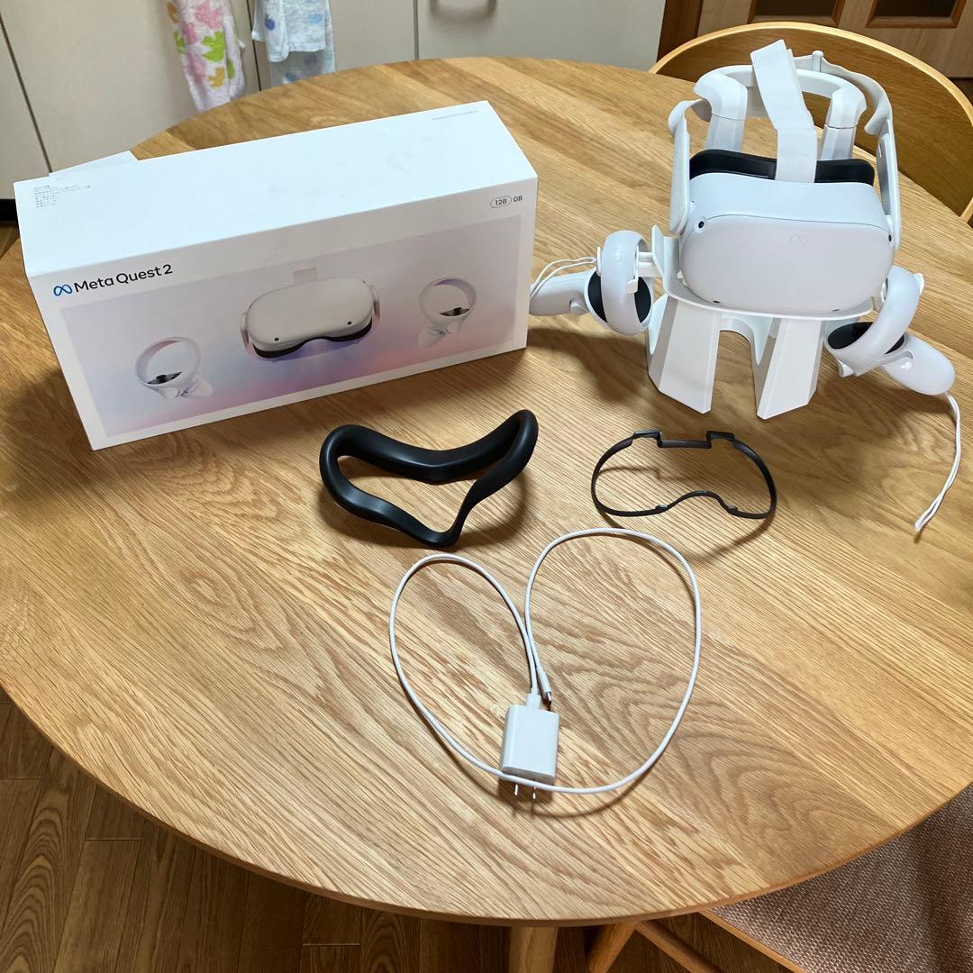 【】 Quest 2 128GB VRヘッドセット