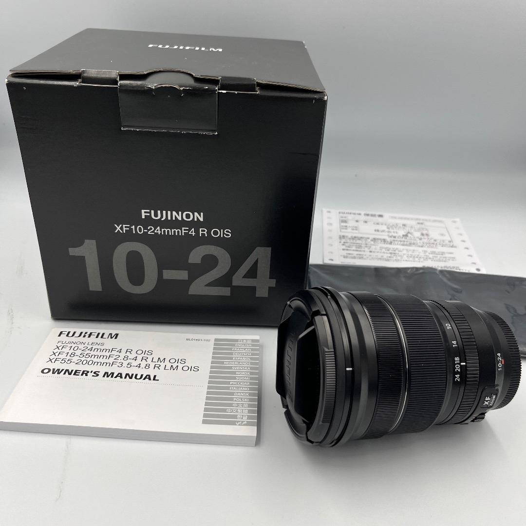 FUJI FILM XF10-24F4 R OIS　使用1回のみ　広角ズーム