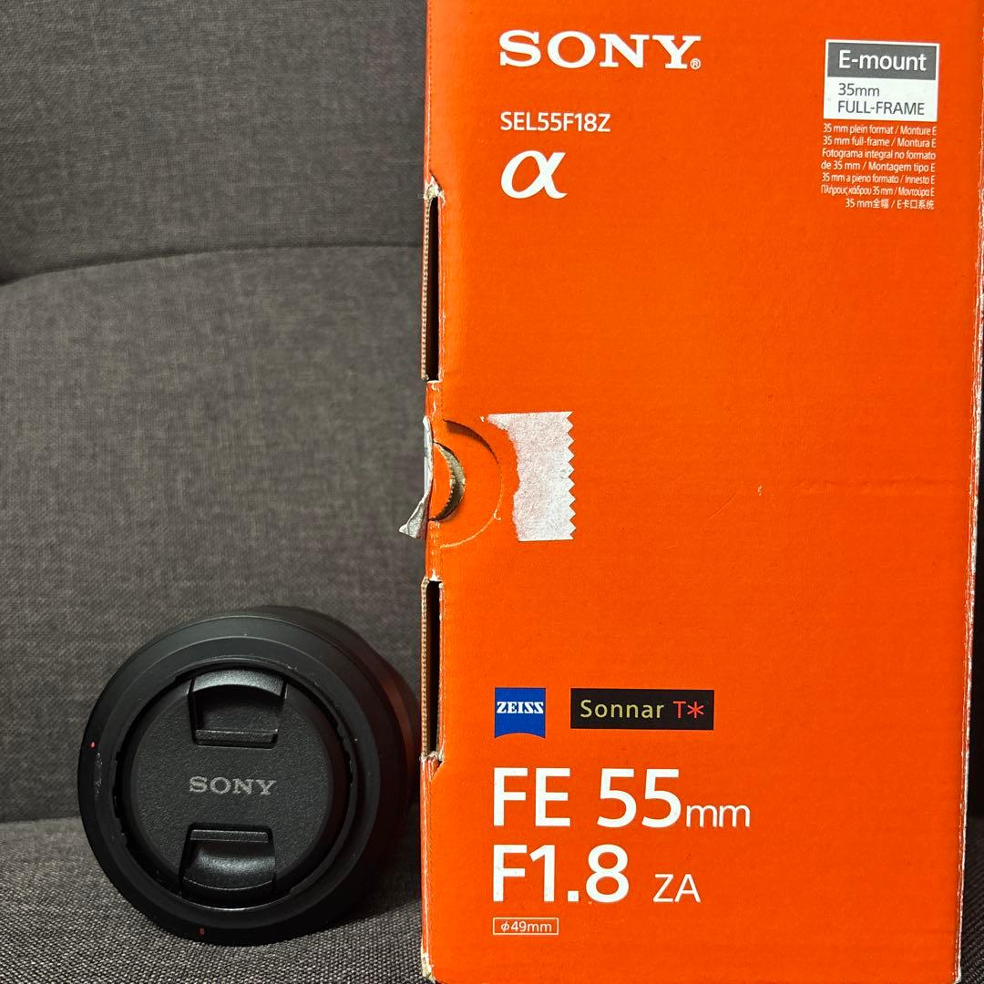 SONY FE 55mm F1.8 ZA レンズ　ZEISS