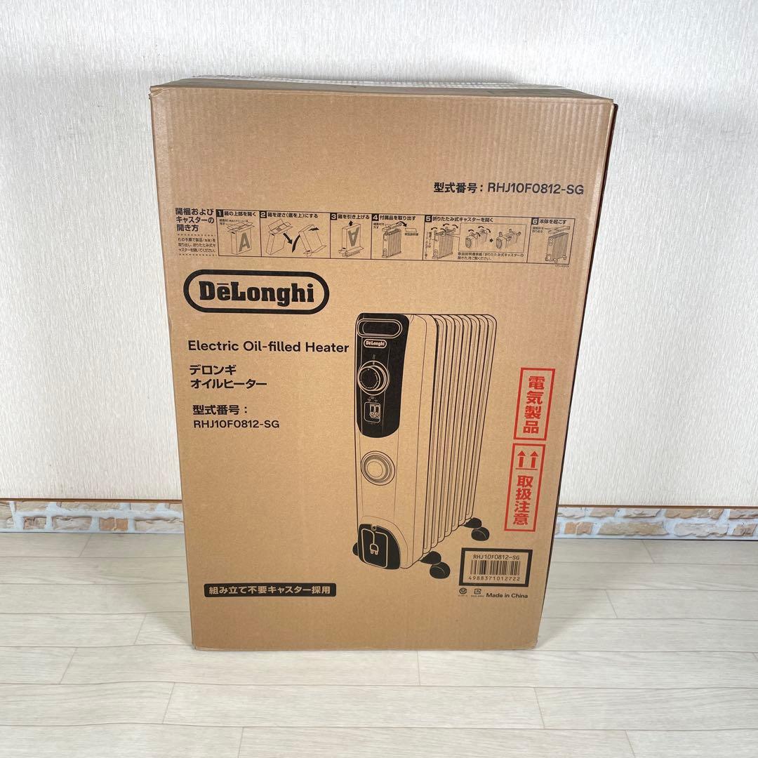 デロンギ　DeLonghi オイルヒーター RHJ10F0812-SG 暖房器具