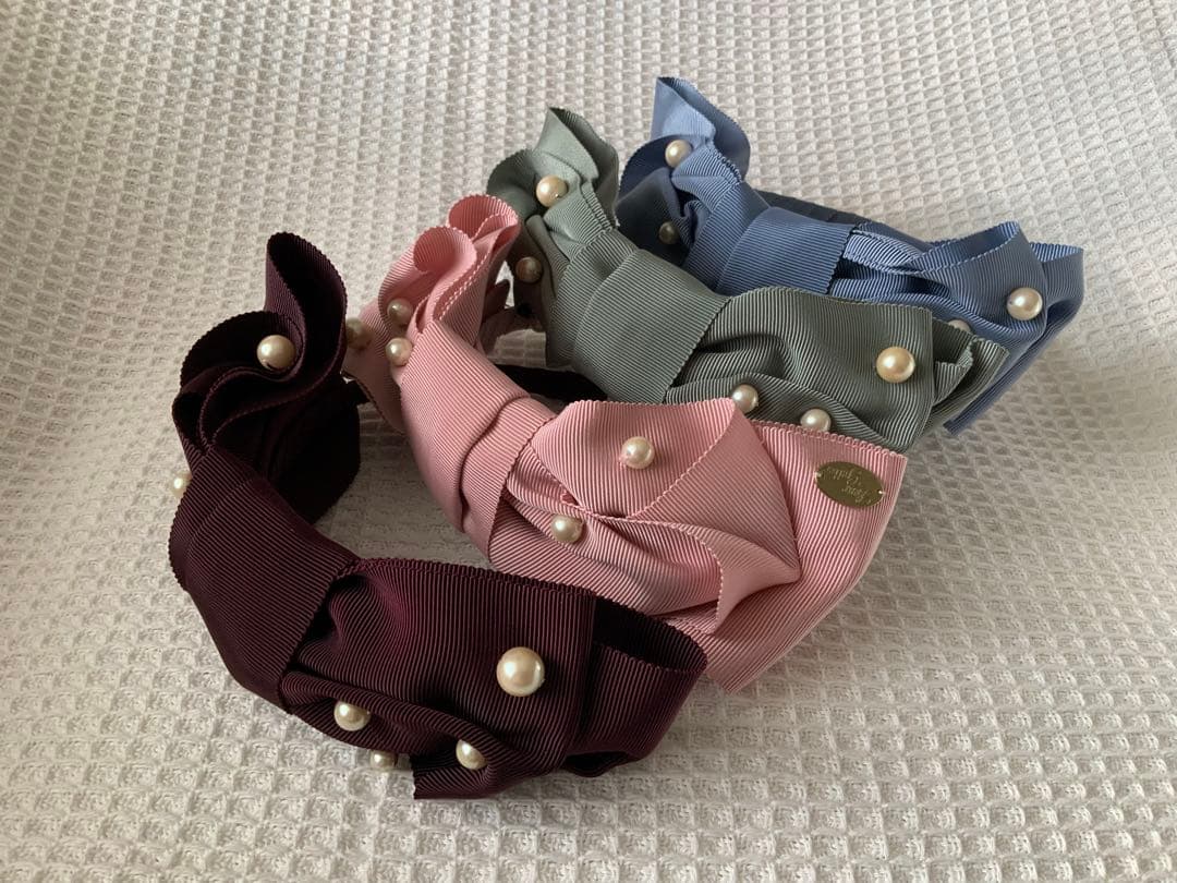 Leur Getter リボンカチューシャ 4色セット