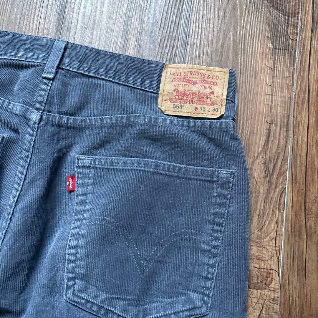 levi's569 00s コーデュロイルーズパンツ　w33 メキシコ製