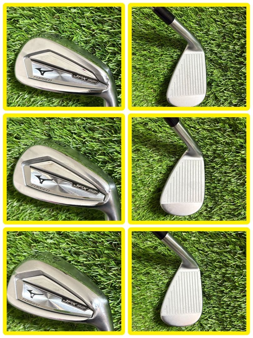 綺麗めミズノJPX921 FORGED アイアンセット5本 ZELOS6
