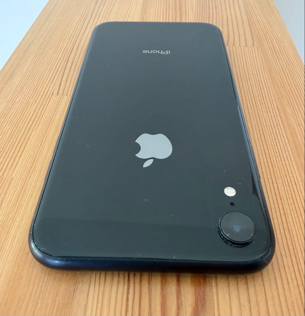 Apple iPhone XR ブラック 本体 と 箱・付属品