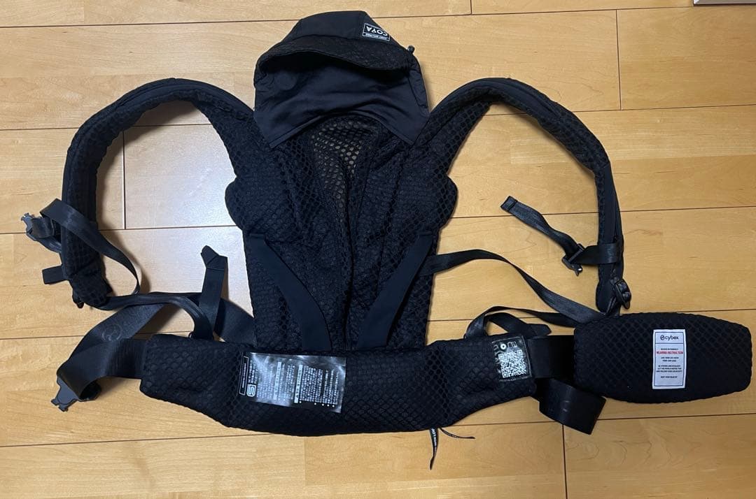 【美品】サイベックス コアキャリア 抱っこ紐 ブラック