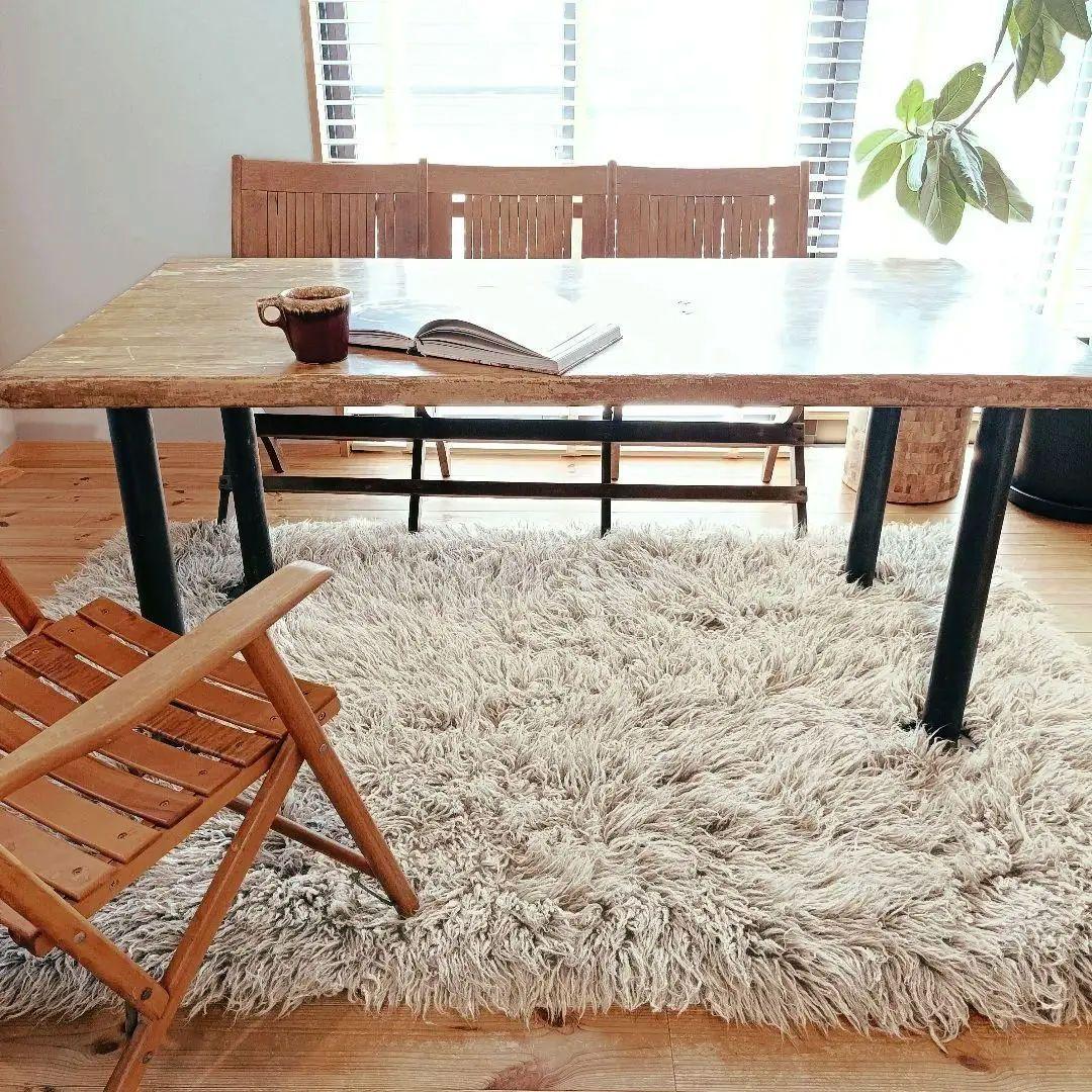 【レア】L212cm 大判！ トゥルラグ ヴィンテージラグ　ベニワレン