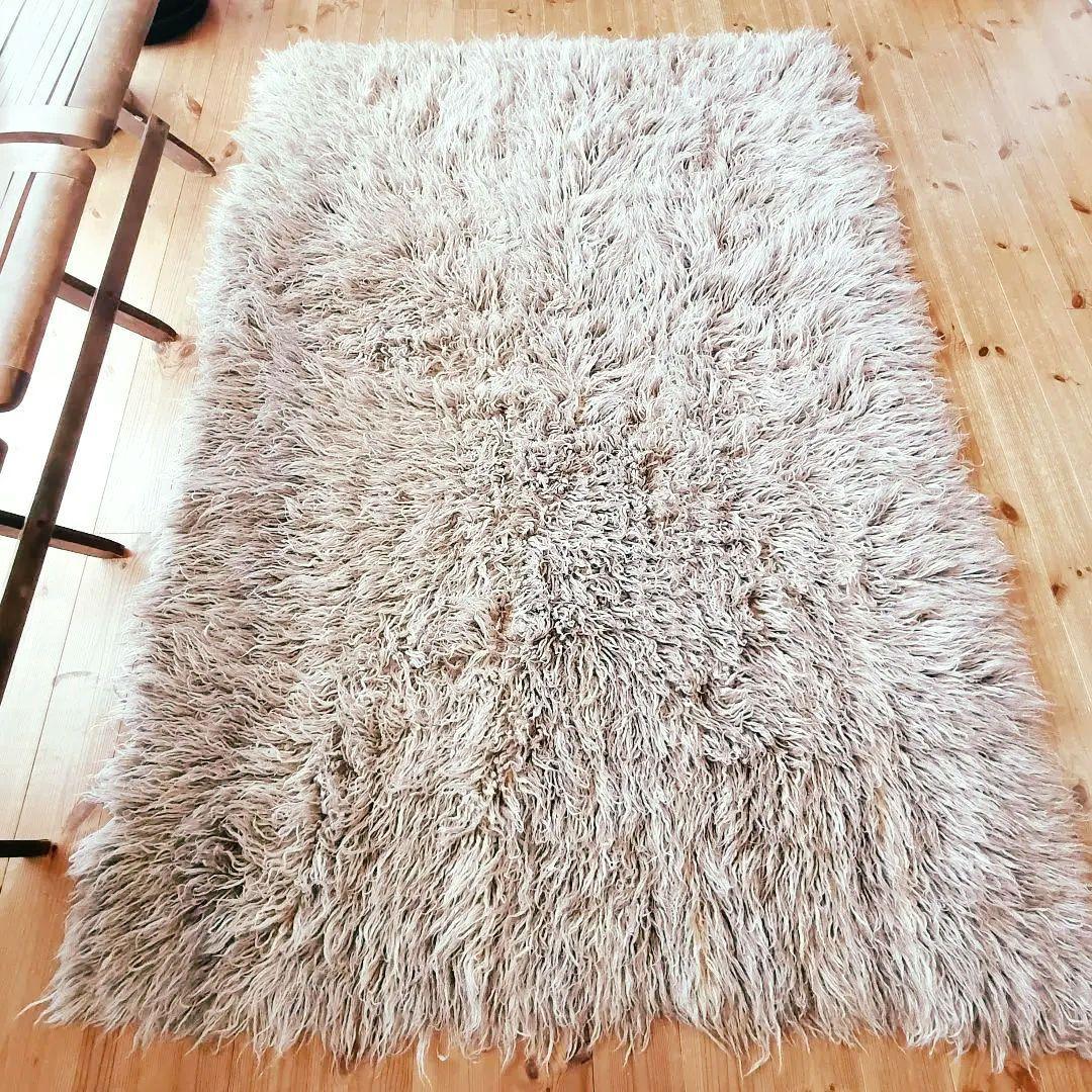 【レア】L212cm 大判！ トゥルラグ ヴィンテージラグ　ベニワレン