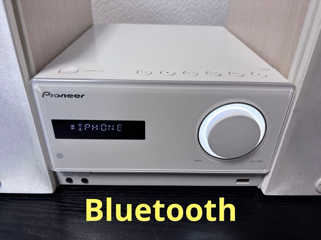 Pioneer X-CM32BT CDコンポ、Bluetooth 、リモコン付
