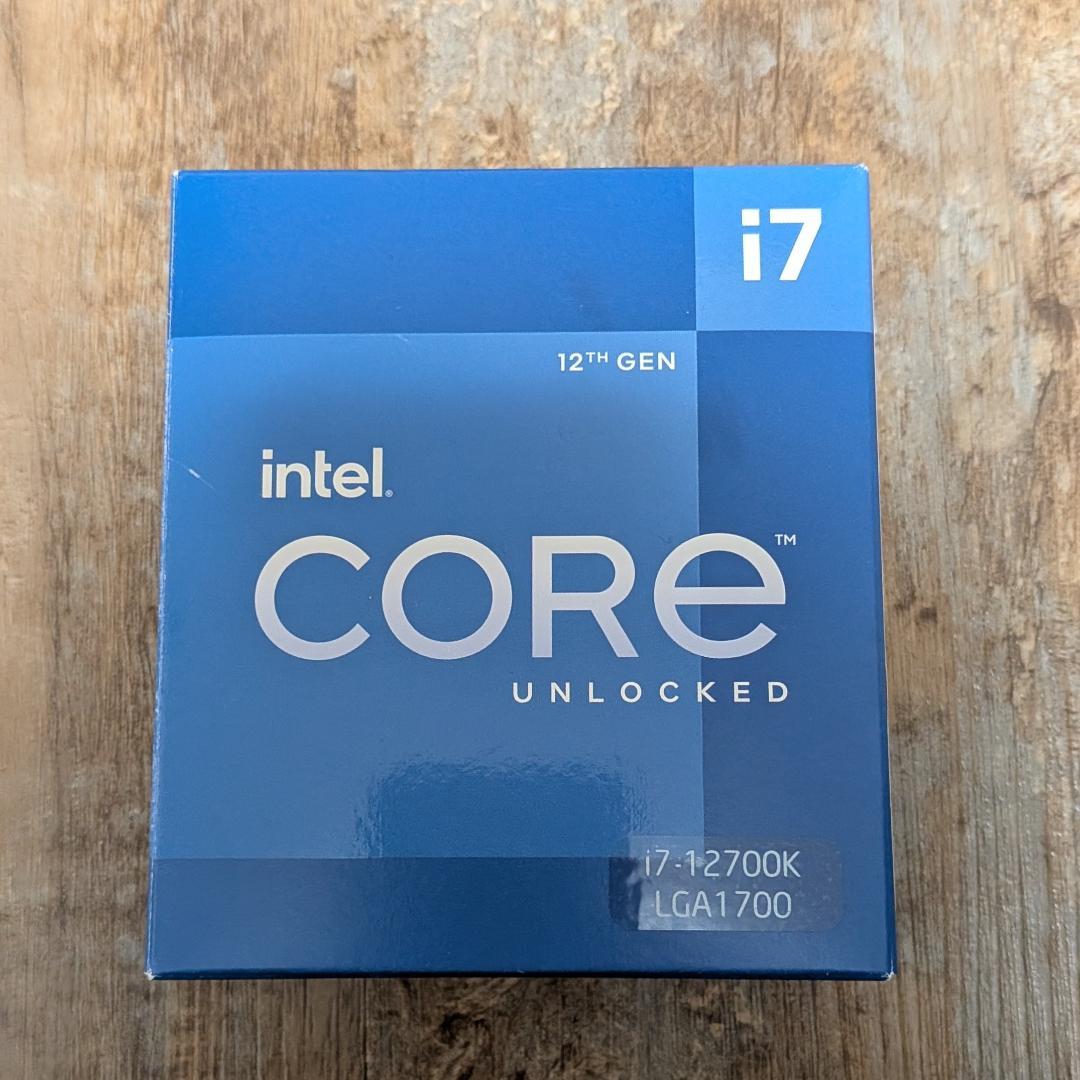 CPU Intel Corei7 12700K