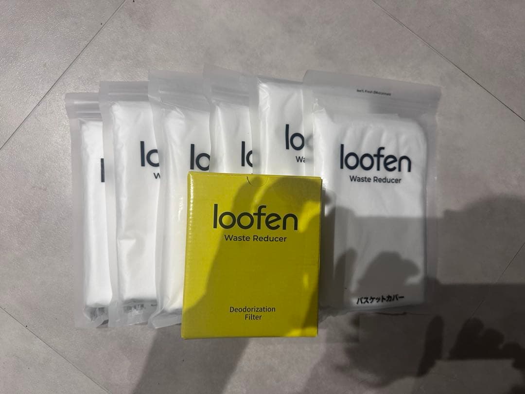 loofen フィルター　20枚入　7袋　　脱臭フィルター1箱