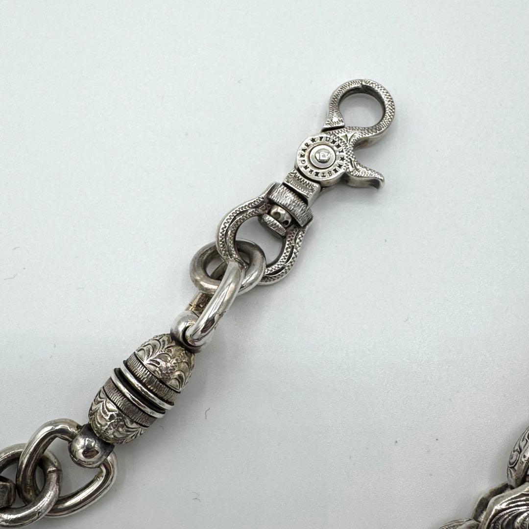 FUNNY ファニー SE-1 エングレーブ　ウォレットチェーン　シルバー