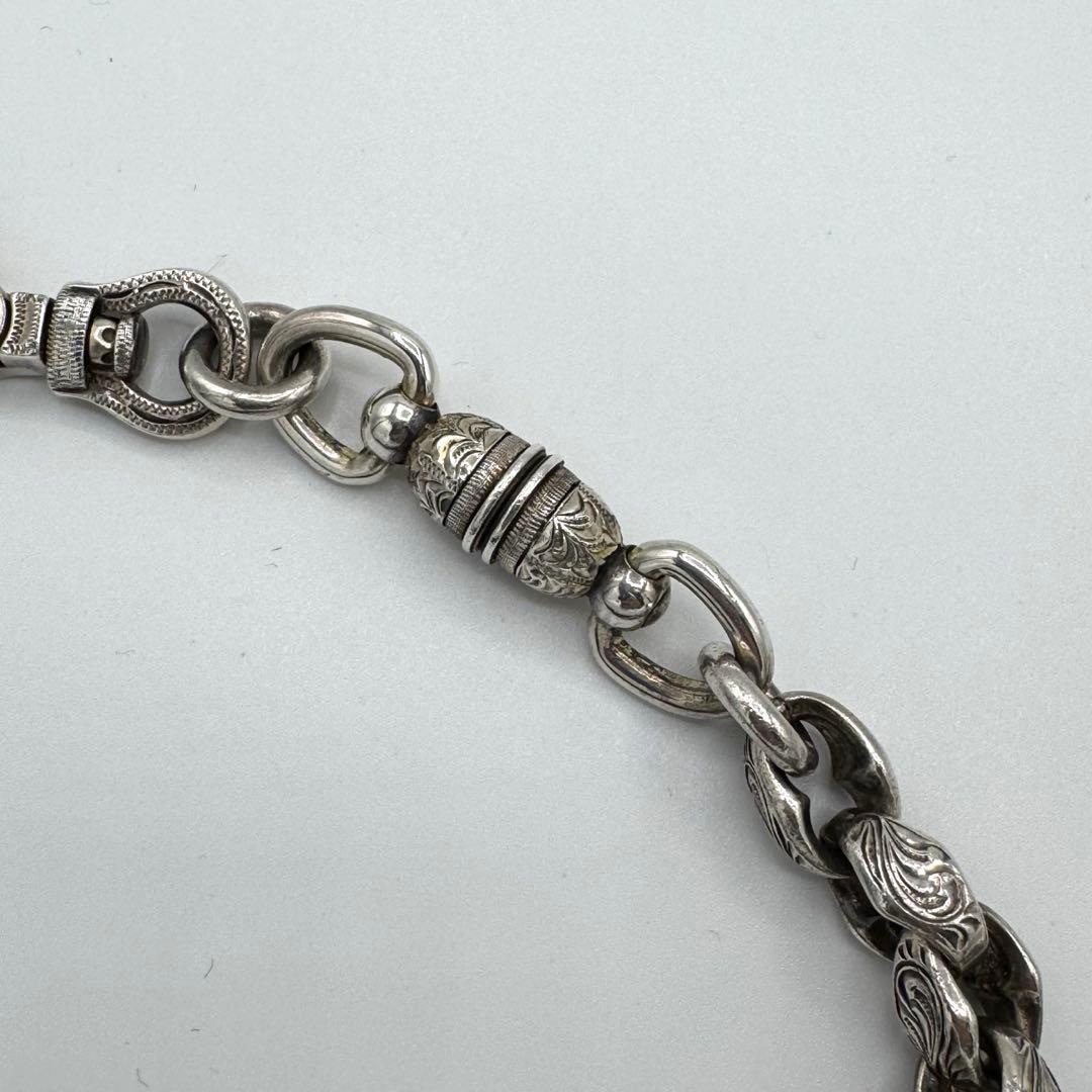 FUNNY ファニー SE-1 エングレーブ　ウォレットチェーン　シルバー