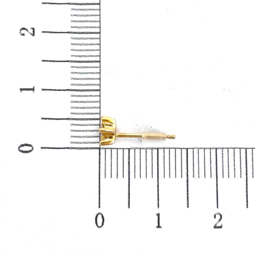 スタージュエリー 片耳 ダイヤモンド ピアス スターモチーフ K18 ゴールド