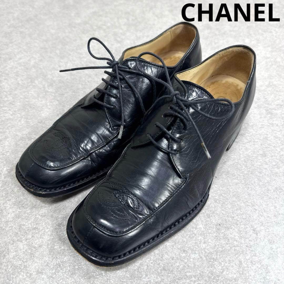 CHANEL シャネル ドレスシューズ ローファー ブラック