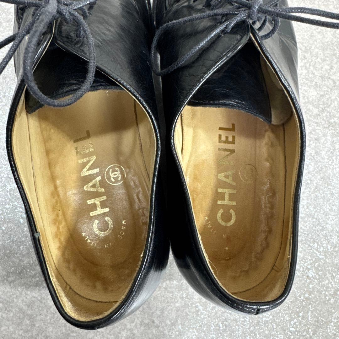 CHANEL シャネル ドレスシューズ ローファー ブラック