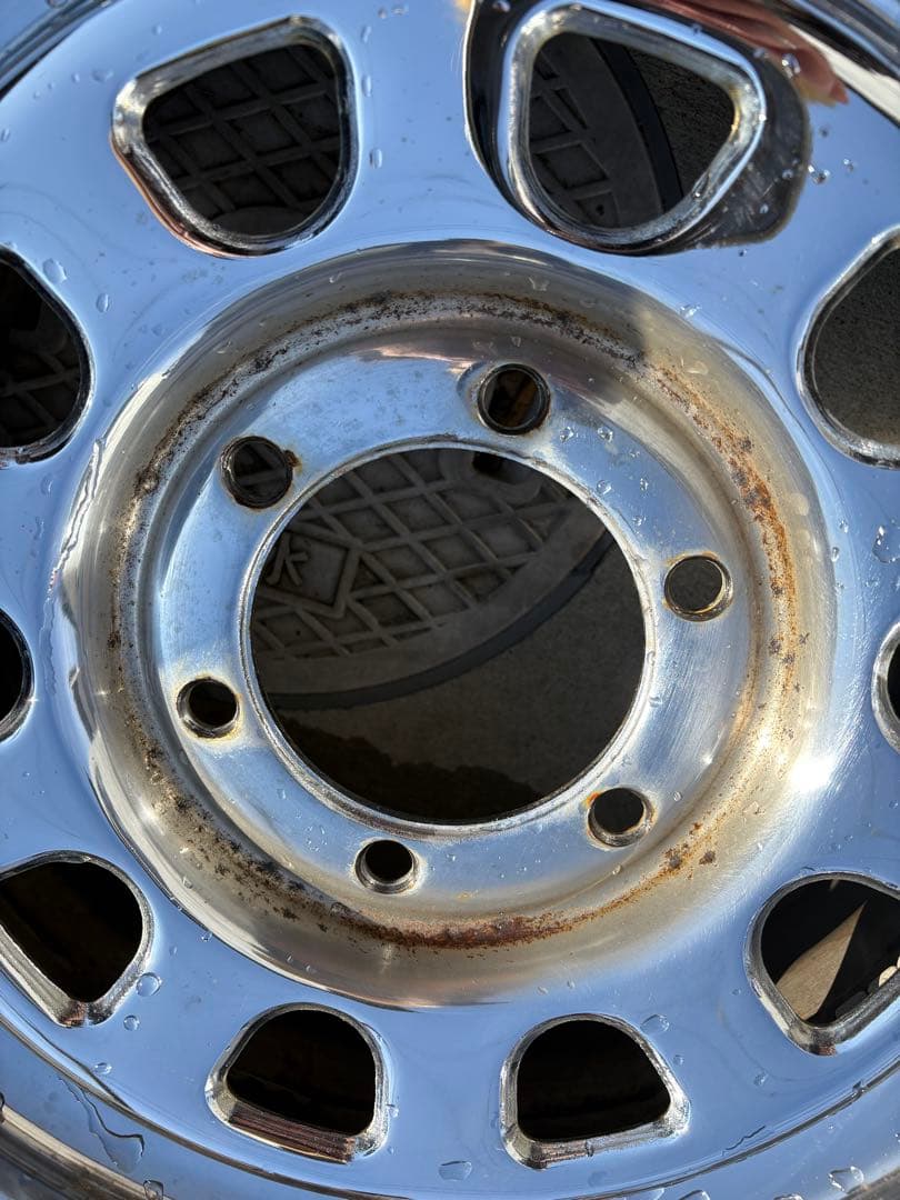 Goodyear 16インチアルミホイールセット 4本 デイトナ、ハイエース