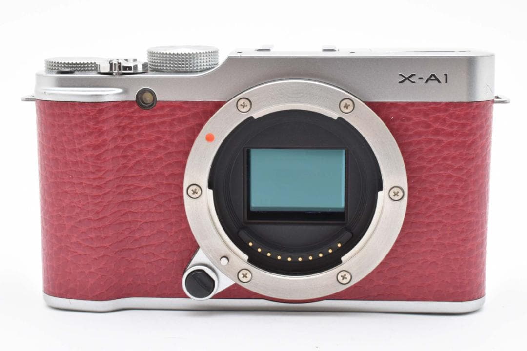 富士フイルム X-A1 ミラーレスデジタルカメラボディ レッド Fujifilm