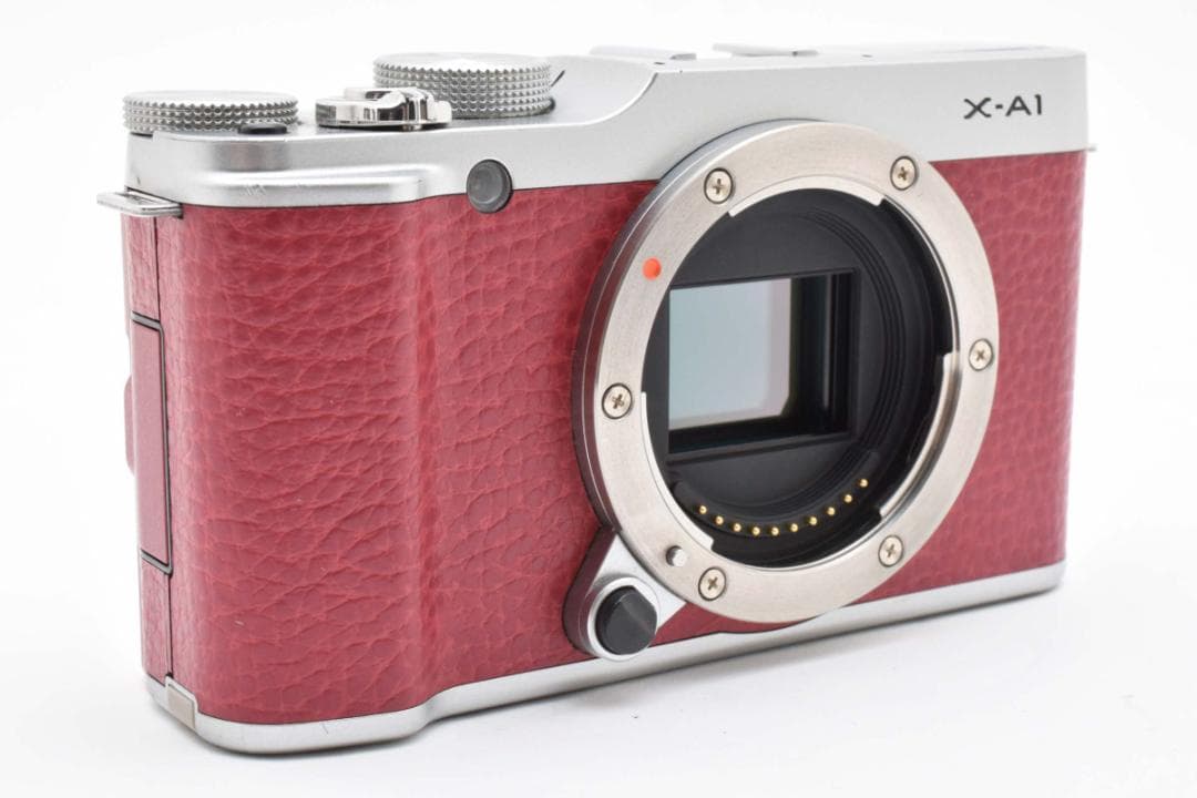 富士フイルム X-A1 ミラーレスデジタルカメラボディ レッド Fujifilm