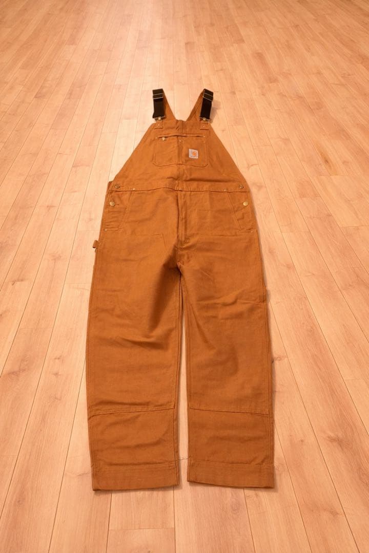 パンツ Carhartt Duck BIB Overall w40L32
